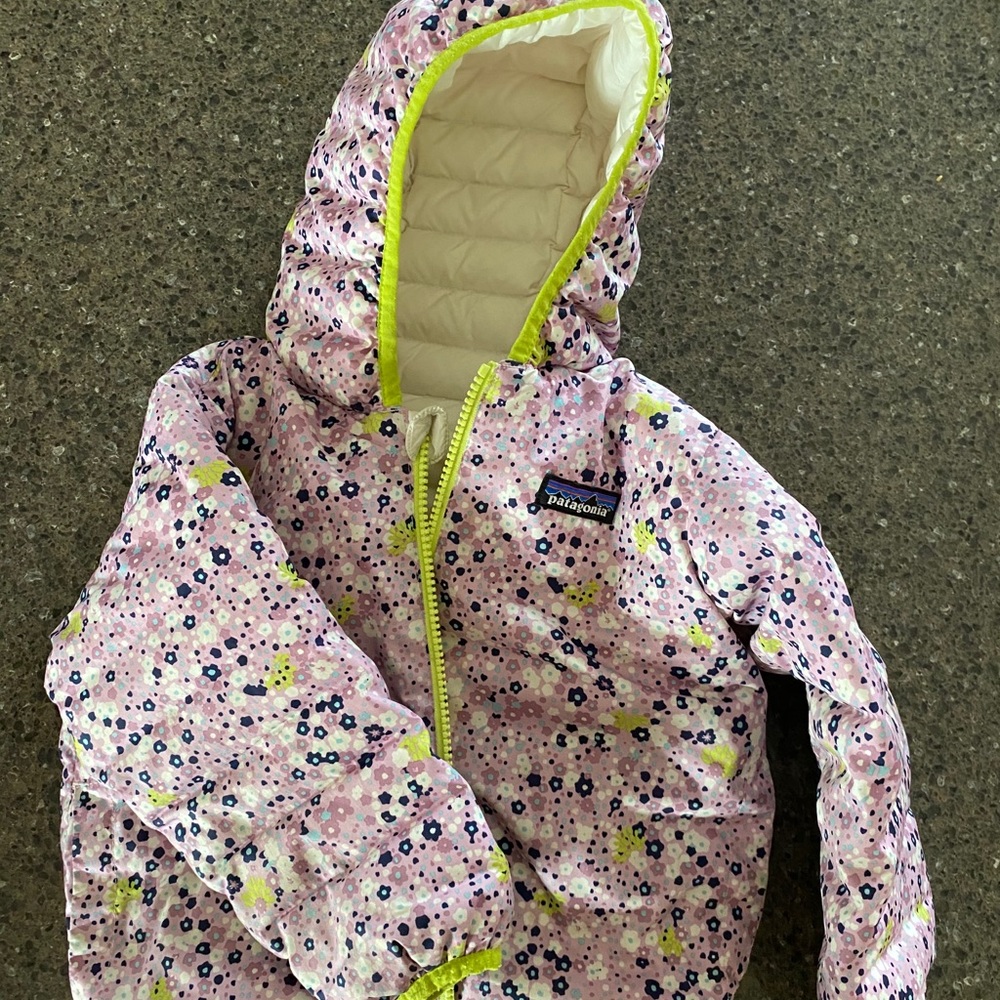 Patagonia Toddler Down Sweater Jacket Girls